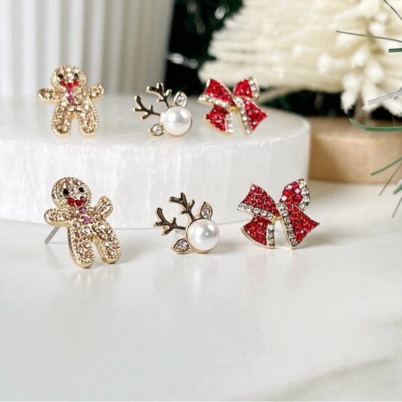 Park Lane Merry Earrings! BNIB!! Set of 3!!! - Picture 3 of 7